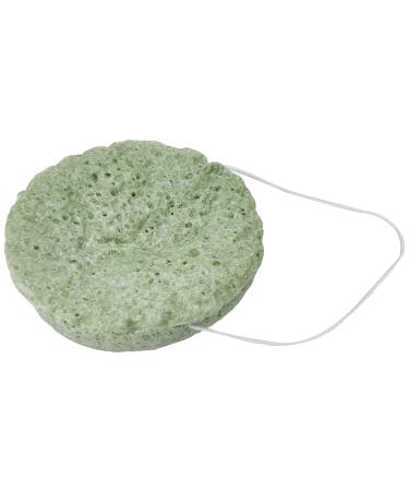 Erborian Green Tea Konjac Facial Sponge - Korean Beauty Bath Scrub for Deep Cleansing - Ideal for Sensitive, Oily, and Acne-Prone Skin - Buy Online on SooperMarket.com