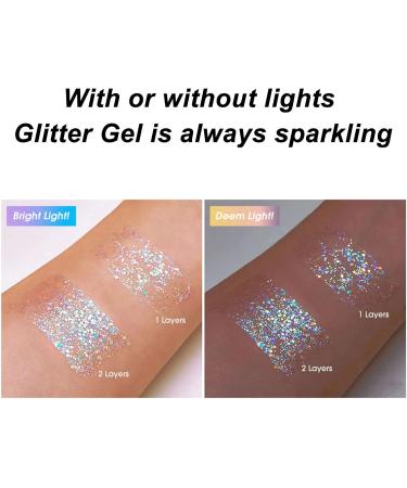 Liquid Highlighter Jelly Texture 40ml Smooth and Shiny Liquid Shine Highlighter for Hair - Buy Online on SooperMarket.com