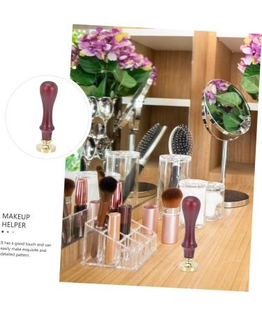 BELLIFFY 1pc Dispensing Plate Tool Blush Stamper Package Makeup Gadgets Copper Copper Head 1 count (Pack of 1) Brown - Buy Online on SooperMarket.com