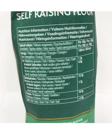 Green Dragon Thai Self Raising Flour for Baking 1.5kg (Pack of 2)  - Buy Online on SooperMarket.com