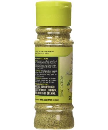 Ina Paarman Lemon & Black Pepper Seasoning 200ml - Buy Online Now! - Buy Online on SooperMarket.com