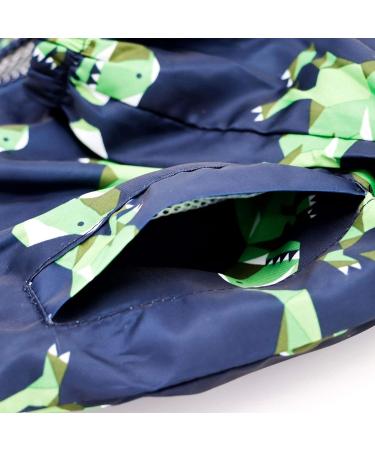 JinBei Toddler Kids Waterproof Dinosaur Jacket | Boys Windbreaker Coat | Hooded Zip Raincoat for Baby | Lightweight Sunscreen Outwear | 1-7 Years - Buy Online on SooperMarket.com