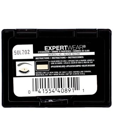 Maybelline New York Expert Wear Eyeshadow Nude Glow Single - 0.09 oz - Buy Online on SooperMarket.com