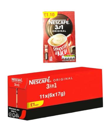 NESCAF 3 in 1 Pack of 66