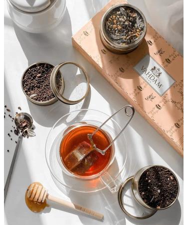 VAHDAM Assorted Tea Gift Set - Blush | 3 Tea Sampler Gift Box | Gluten Free | Natural Ingredients | Perfect Mother's Day Gift - Buy Online on SooperMarket.com