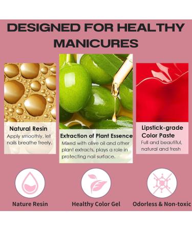 TBeautfave Dusty Pink Nail Polish Quick Dry Nail Polish Long Lasting Nail Varnish Pastel Nail Polish Non-Toxic Water Based Formula Breathable Nail Polish for Home DIY Nail Art PalePinkishGrey - Buy Online on SooperMarket.com