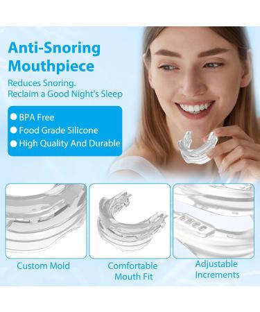 Anti Snoring Devices for Sleep Anti Snoring Mouthpiece Anti Snoring Mouth Guard Stop Sleeping Snore Snoring Solution - Buy Online on SooperMarket.com