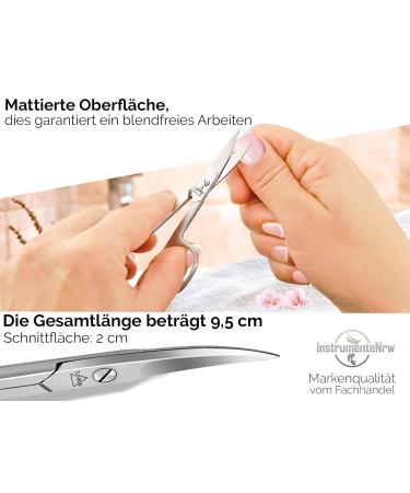 Extra Sharp Stainless Steel Nail & Skin Scissors for Men & Women | Rustproof Manicure & Pedicure Tools - Buy Online on SooperMarket.com