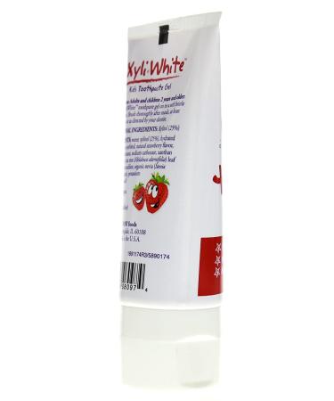 Now Solutions XyliWhite Kids Toothpaste Gel - Strawberry Splash 3 oz (Pack of 5) | Natural Dental Care - Buy Online on SooperMarket.com