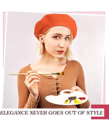 20-Piece Multicolored Wool Berets for Women, French Painter Hats for Winter Parties - Men's and Girls' Artist Beret Hat for Indoor/Outdoor Events - Buy Online on SooperMarket.com