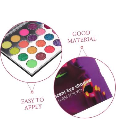 WOONEKY Multicolored Eye Shadow Sparkly Eyeshadow Palette Women Eyeshadow Makeup Palettes Powder - Buy Online on SooperMarket.com