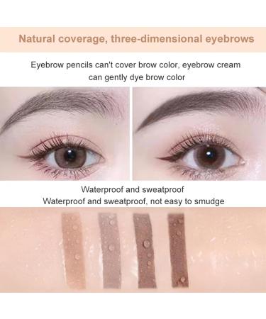 Waterproof Long-Lasting Eyebrow Cream 2Pack HEYKOMI Waterproof Long-Lasting Eyebrow Cream (#1 #3) #1 #3 - Buy Online on SooperMarket.com