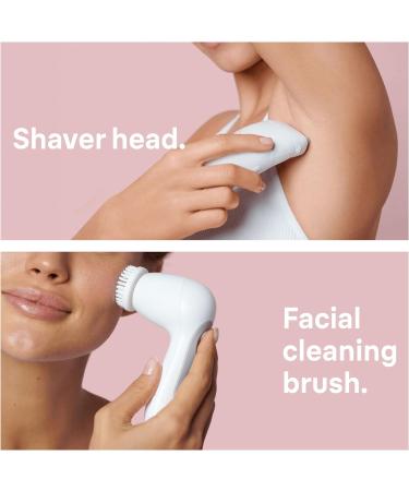 Braun Silk- pil 9 Epilator: 40 Tweezers, Electric Shaver & Trimmer, Cooling Glove, Wet & Dry, 100% Waterproof - White/Purple SES 9-710 - Buy Online on SooperMarket.com
