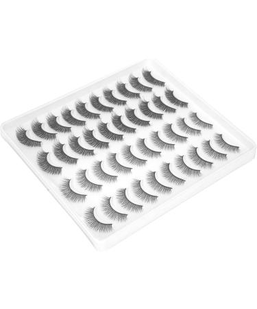 False Lashes Easy To Use False Eyelashes for Stage Makeup for Daily Makeup for Party Makeup(002) - Buy Online on SooperMarket.com