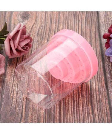 Nail Drill Holder Plastic 48 Holes Display Organizer Box Pink Blue Orange White for Salon (Pink) - Buy Online on SooperMarket.com