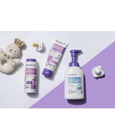 Organic Corn Starch Baby Powder for Sensitive Skin - NSF Organic Certified - Made in USA - Fragrance-Free - 3.4oz (Pack of 2) - Buy Online on SooperMarket.com