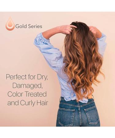 Gold Series Deep Conditioning Hair Mask - Moisturizing Argan Oil Treatment for Dry Damaged Hair - 18.6 Oz Volumizing Conditioner - Buy Online on SooperMarket.com