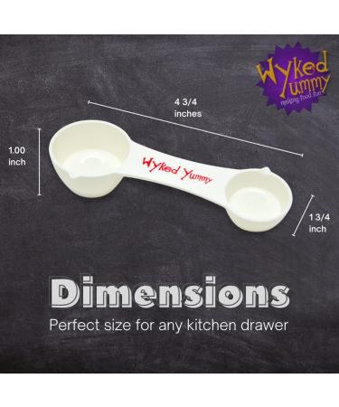 WYKED YUMMY Gourmet Vinegar Bundle - Heinz Tarragon Vinegar (2x 12 FL OZ) + Bonus Wyked Yummy 4-in-1 Measuring Spoon - Buy Online on SooperMarket.com