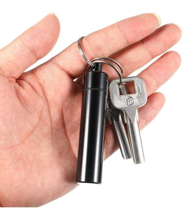 Portable Titanium Toothpicks Set - Reusable Metal Toothpicks with Holder for Outdoor Picnic & Camping - 2 Black Sets - Buy Online on SooperMarket.com