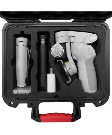 SYMIK P250-OM Professional Hard Case for DJI OSMO Mobile 5/4/3 (OM5 / OM4 / OM3 and Accessories are Not Included) Waterproof, Professional Look Carrying Case, With Military Grade Super Protection