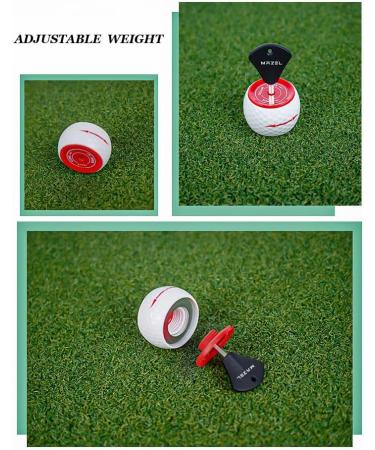 MAZEL Golf Practice Putting Ball - Putting Accuracy Trainer with Instant Feedback - Buy Online on SooperMarket.com