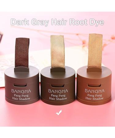 Hairline Powder Hair Shadow Powder Dark Gray Hair Root Dye Shadow Cover Instantly Windproof Sweatproof Hair Touch-Up for Thin Hair Grey Hairline Quick Cover Unisex (Light Brown) - Buy Online on SooperMarket.com