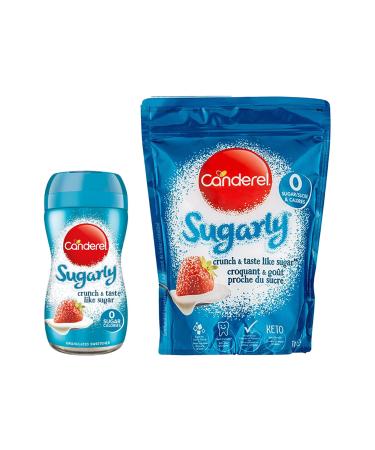 Sweetener Bundle with Sugarly Granular Low Calorie Sweetener 275g x1 and 1kg Refill Bag (Pack of 2)