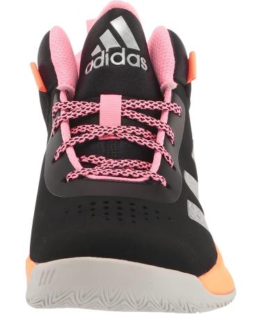 adidas Unisex-Child Cross Em Up 5 Basketball Shoe Big Kid - Black/Silver/Pink - Size 7 Wide - Buy Online on SooperMarket.com