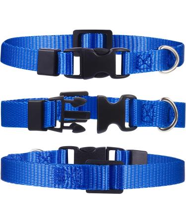 Yorgewd 12 Pack Adjustable Puppy Neck Bands - Safety ID Bands for Small Dogs & Cats (Multicolor 21.5-33cm) - International Shipping Available - Buy Online on SooperMarket.com