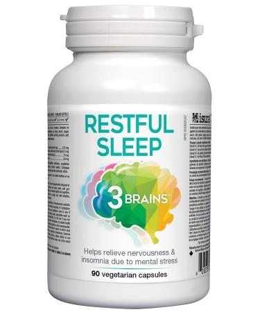 Three brains - Restful Sleep 90 veg capsules