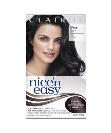 Clairol Nice 'n Easy Permanent Color 2/122 Natural Black 1 ea