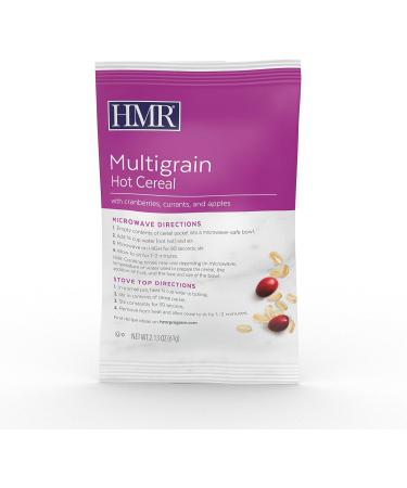 HMR Multigrain Hot Cereal - Hearty Breakfast or Snack for Weight Management | Low Calorie, High Protein Meal - 18 Count - Buy Online on SooperMarket.com