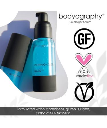 Bodyography Overnight Serum - Enhance Face Glow & Revitalize Skin | International Shipping Available - Buy Online on SooperMarket.com