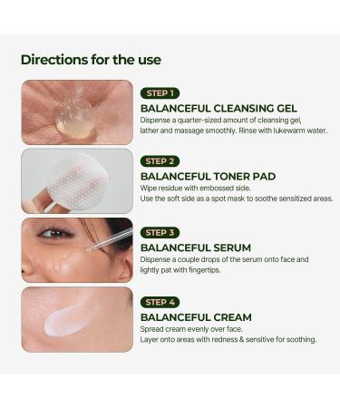 Torriden BALANCEFUL Cica Trial Kit | Vegan Gotu Kola Skincare 4-Step Regimen | Hypoallergenic Korean Skincare for All Skin Types - Buy Online on SooperMarket.com