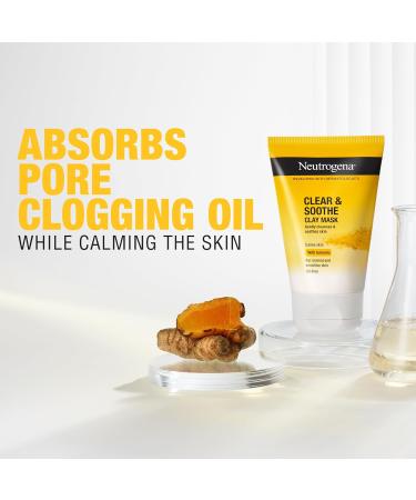 Neutrogena Clear and Soothe Clay Mask 50ml 50 ml (Pack of 1) Clay Mask - Buy Online on SooperMarket.com