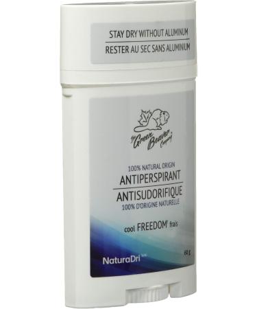 Green Beaver All Natural Body Deodorant Paraben & Aluminum-Free For Normal & Sensitive Skin Freedom 1-pack Freedom (1 Pack) - Buy Online on SooperMarket.com
