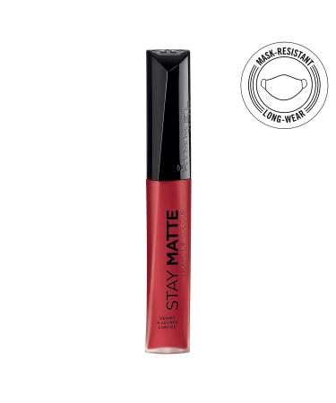 Rimmel Stay Matte Lip Liquid  Fire Starter  0.21 Fl Oz (Pack of 1) Fire Starter Pack of 1 - Buy Online on SooperMarket.com