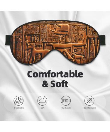 SSIMOO Native American Soft Sleep Eye Mask | Breathable Eye Patch for Women | Perfect Travel & Relaxation Accessory - Black - Buy Online on SooperMarket.com