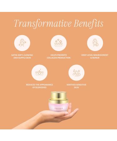 Shankara Gheesutra Face Emulsion - Hydrating Daily Moisturizer with A2 Ghee Hibiscus & Vitamin C | Ayurvedic Skin Care for All Skin Types - Buy Online on SooperMarket.com