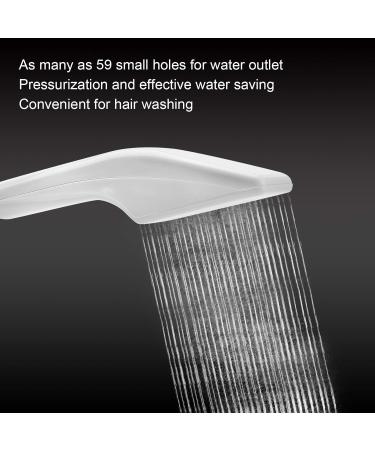 KUIKUI Hair Salon Shampoo Bed Shower Nozzle - Easy Hair Washing with ABS Material 59 Water Outlets and 206cm Hose Length - Buy Online on SooperMarket.com