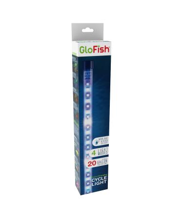 Glofish Four Mode Cycle Light for Interactive Aquariums 20 gallon