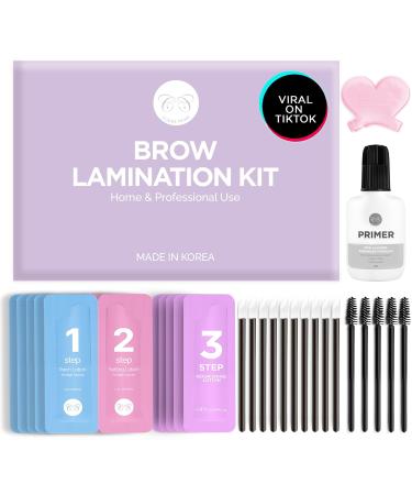 At Home Brow Lamination Kit DIY Eyebrow Perm for Fuller Thicker Brows | Lasts Up to 8 Weeks - Buy Online on SooperMarket.com