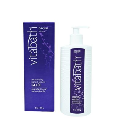 Vitabath Orchid Intrigue Moisturizing Bath & Shower Gel Wash Alluring Botanical Skin-Softening Hydrating & Soothing Skincare Body Cleanser & Foaming Gelee Bath - Cruelty-Free - 21 oz ORCHID intrigue 1.31 Pound (Pack of ...