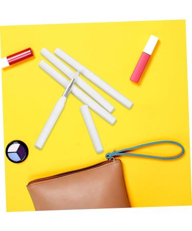 MUSISALY 4pcs Lip Balm Applicator Makeup Tools Eyeshadow Makeup Brush White Makeup Applicator - Buy Online on SooperMarket.com