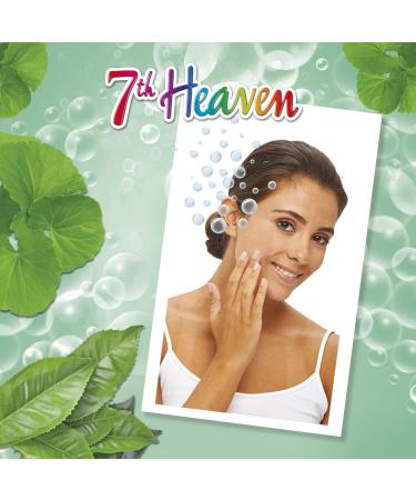 7th Heaven Bubble Tea Oxygen Mask Infused with Green Tea and Centella Asiatica to Hydrate Soothe and Help Target Blemishes - Ideal for All Skin Types - Buy Online on SooperMarket.com