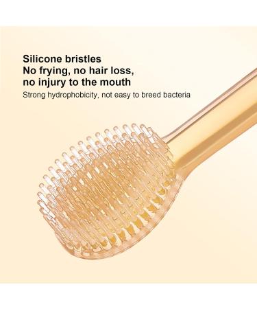 Toddler Toothbrush Silicone Infant Toothbrush Soft for 0-3 Years Old - Buy Online on SooperMarket.com