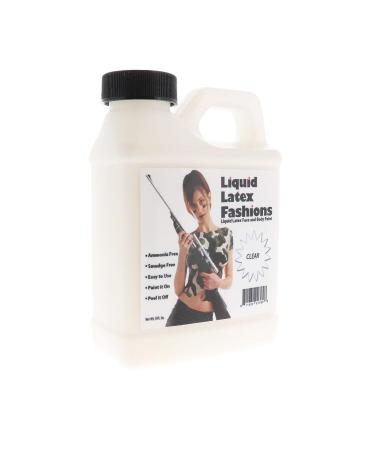 8 oz Clear Liquid Latex Body Paint - Ammonia-Free, No Odor - Perfect for Cosplay, Monster, Zombie Arts - Buy Online on SooperMarket.com