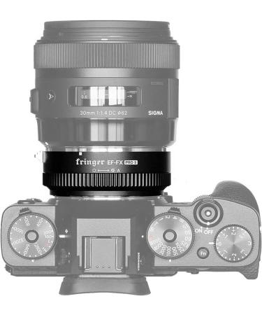 Fringer EF-FX PRO II Canon EF to Fuji X Adapter Autofocus Compatible for Fujifilm X-T4, X-T3, X-T2, X-T20, X-H1, X100V & More - Buy Online on SooperMarket.com