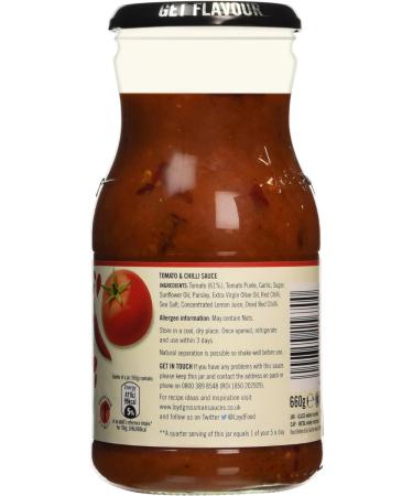 Loyd Grossman Tomato and Chilli Sauce 660g - Authentic Tomato Chilli Sauce (Pack of 1) - Buy Online on SooperMarket.com