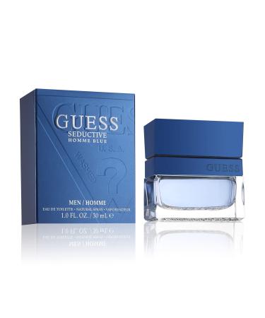 GUESS Seductive Blue Eau de Toilette for Men 1 Fl Oz Eau de Toilette 1 Fl Oz (Pack of 1)